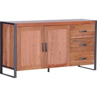 Gutmann Factory Sideboard "Alvara", Kommode mit Rattan Geflecht von Gutmann Factory