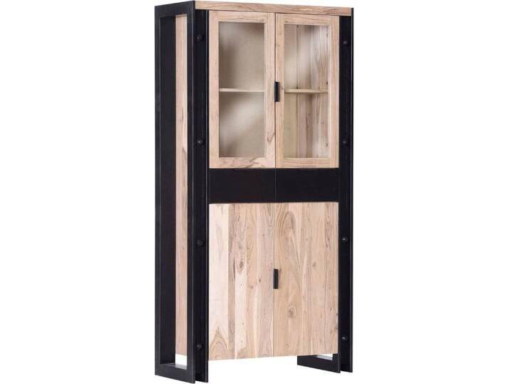 Gutmann Factory Vitrine Building im Industrial Design, beige schwarz Gutmann Factory Vitrine Building im Industrial Design, beige schwarz von Gutmann-Factory