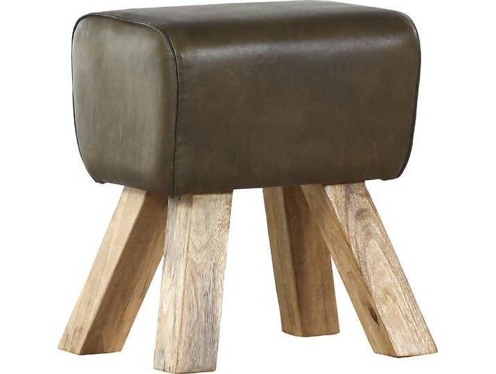Hocker GUTMANN FACTORY Pipe , grün, B:40cm H:47cm T:33cm, Hocker, Holzhocker Kinderhocker Sitzhocker, Turnbock von Gutmann-Factory