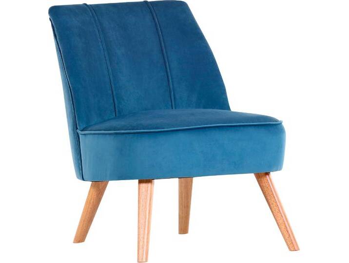 Loungesessel GUTMANN FACTORY Fred , blau (petrol), T:70cm, Sessel von Gutmann-Factory