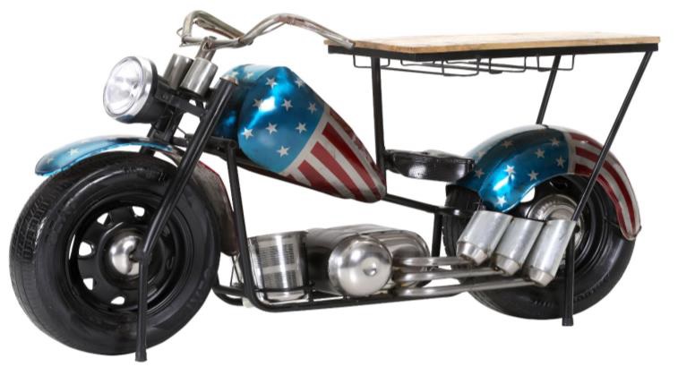 Gutmann Bar-Chopper Slow Ride ca. 175x86x74cm in Mango massiv sägerau von Gutmann