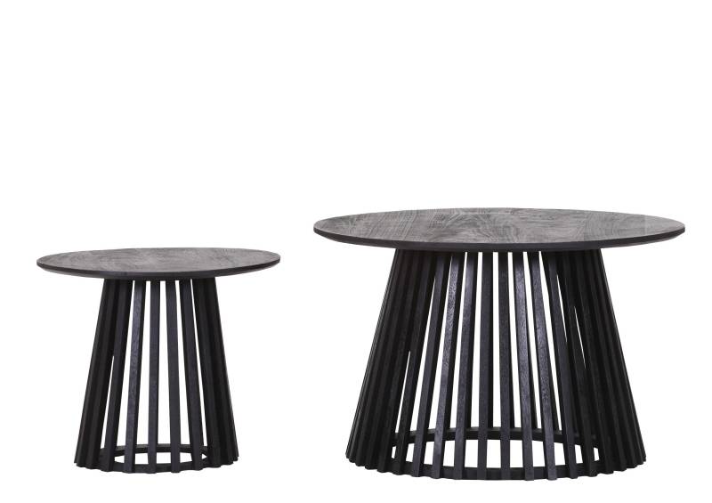 Gutmann Couchtisch 2er-Set CORBY in Mango massiv sandgestrahlt von Gutmann