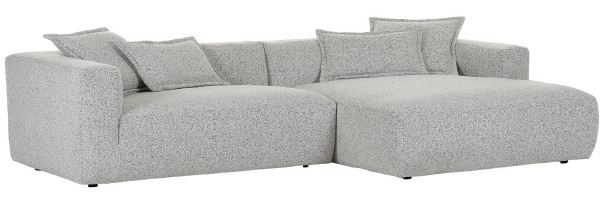 Gutmann Polsterecke AVERSA ca.280 x 175 cm in Stoff 389-55/389-15 von Gutmann