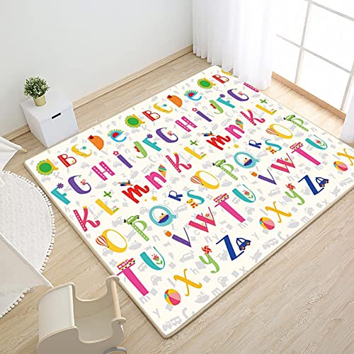 Gutsbox Baby Spielmatte, Krabbelmatte Faltbare Baby Spielteppich, Doppelseiten Kinderteppich, XPE Material, ungiftig, wasserdicht, Anti-Rutsch, BPA Frei, 180 x 120 x0.5cm Gutsbox Baby Spielmatte, Krabbelmatte Faltbare Baby Spielteppich, Doppelseiten Kinderteppich, XPE Material, ungiftig, wasserdicht, Anti-Rutsch, BPA Frei, 180 x 120 x0.5cm von Gutsbox