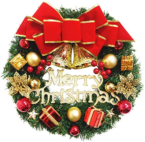 Gutsbox Weihnachtskranz Weihnachtsgirlande Deko 30cm Kreativ Weihnachten Türkranz Treppentür Weihnachten Kamine Treppen Türen Baum Garten Dekor von Gutsbox