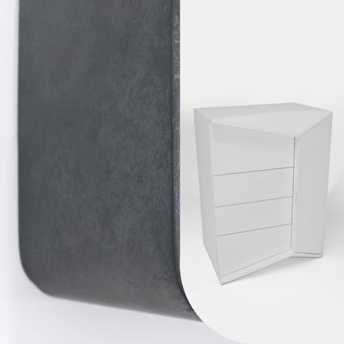 Gutshof VISION Designer Kommode Moderner Schubladenschrank mit 5 Schubladen in unterschiedlichen Lackierungen und Oberflächen, Oberflächenstruktur:DG1 von Gutshof VISION