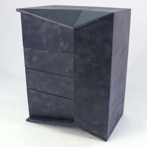 Gutshof VISION Designer Kommode Moderner Schubladenschrank mit 5 Schubladen in unterschiedlichen Lackierungen und Oberflächen, Oberflächenstruktur:DG2 von Gutshof VISION