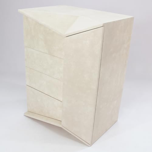 Gutshof VISION Designer Kommode Moderner Schubladenschrank mit 5 Schubladen in unterschiedlichen Lackierungen und Oberflächen, Oberflächenstruktur:W1 von Gutshof VISION