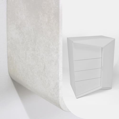 Gutshof VISION Designer Kommode Moderner Schubladenschrank mit 5 Schubladen in unterschiedlichen Lackierungen und Oberflächen, Oberflächenstruktur:W2 von Gutshof VISION