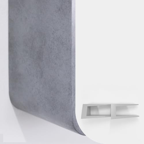 Gutshof VISION Designer Regale Lounge Bücherregal Set angeschrägt Spezial Lackierung Matte Weiß oder Beton-Optik, Oberflächenstruktur:DG4 Gutshof VISION Designer Regale Lounge Bücherregal Set angeschrägt Spezial Lackierung Matte Weiß oder Beton-Optik, Oberflächenstruktur:DG4 von Gutshof VISION