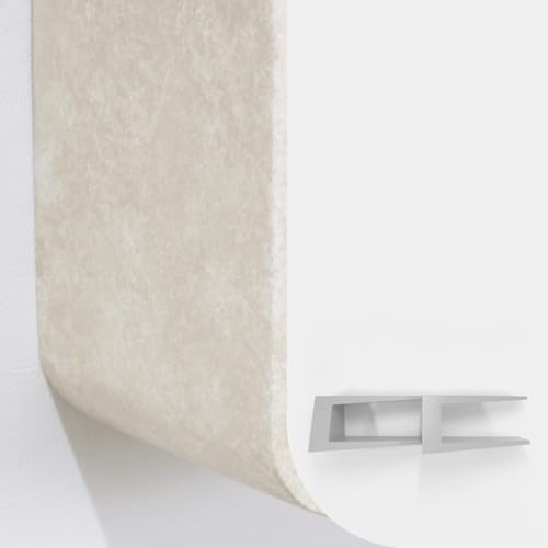 Gutshof VISION Designer Regale Lounge Bücherregal Set angeschrägt Spezial Lackierung Matte Weiß oder Beton-Optik, Oberflächenstruktur:W1 von Gutshof VISION