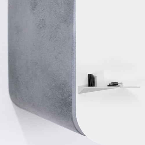 Gutshof VISION Designeregal angeschrägtes Regal Möbelstück Modern sehr robust und Handbemalt in matt grau oder Beton-Optik, Oberflächenstruktur:B2 Gutshof VISION Designeregal angeschrägtes Regal Möbelstück Modern sehr robust und Handbemalt in matt grau oder Beton-Optik, Oberflächenstruktur:B2 von Gutshof VISION