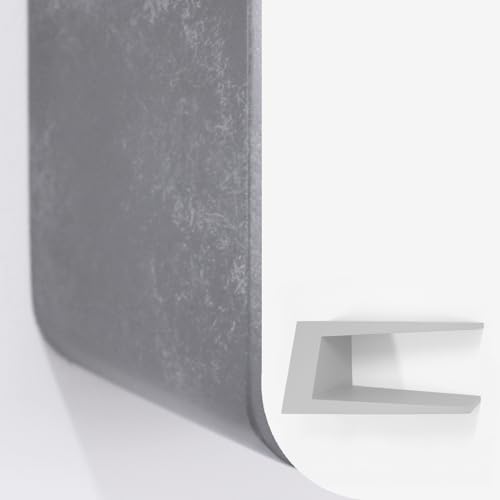 Gutshof VISION Holz-Möbel Bücherregal Wandregal DID-29 Designer Möbel robust belastbar Matte Lackierung in Weiß oder Beton-Optik, Oberflächenstruktur:LG2 Gutshof VISION Holz-Möbel Bücherregal Wandregal DID-29 Designer Möbel robust belastbar Matte Lackierung in Weiß oder Beton-Optik, Oberflächenstruktur:LG2 von Gutshof VISION