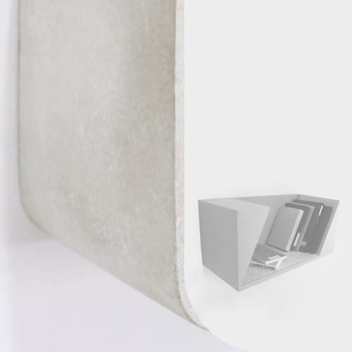 Gutshof VISION Modernes Designer Wandregal matt lackierte Beton oder Marmor Optik Lackieroberflächen, Oberflächenstruktur:BE2 Gutshof VISION Modernes Designer Wandregal matt lackierte Beton oder Marmor Optik Lackieroberflächen, Oberflächenstruktur:BE2 von Gutshof VISION