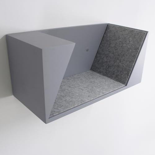 Gutshof VISION Modernes Designer Wandregal matt lackierte Beton oder Marmor Optik Lackieroberflächen, Oberflächenstruktur:Hellgrau Gutshof VISION Modernes Designer Wandregal matt lackierte Beton oder Marmor Optik Lackieroberflächen, Oberflächenstruktur:Hellgrau von Gutshof VISION
