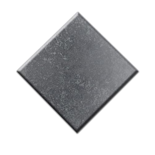 Gutshof VISION Muster 5x5 cm Holzwerkstoff Lackierung DG6 matt graue Beton-Optik Muster-Stück Handlackierung Möbellackierung von Gutshof VISION