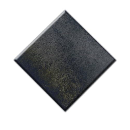 Gutshof VISION Musterstück Oberfläche Möbelbemalung Vulkanite Dunkelgrau Matt - DG2 Grunge Lack-Option 5x5 cm Holzstückchen von Gutshof VISION