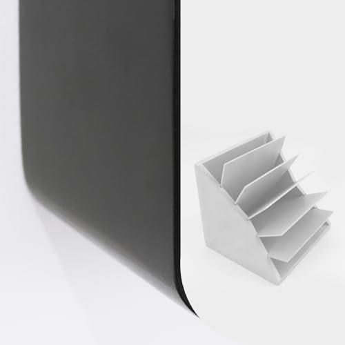 Gutshof VISION Prospekt Ablagefächer Präsenter Designer Möbelstück DID-16L in Matter Beton oder Marmor-Optik, Oberflächenstruktur:Schwarz Gutshof VISION Prospekt Ablagefächer Präsenter Designer Möbelstück DID-16L in Matter Beton oder Marmor-Optik, Oberflächenstruktur:Schwarz von Gutshof VISION