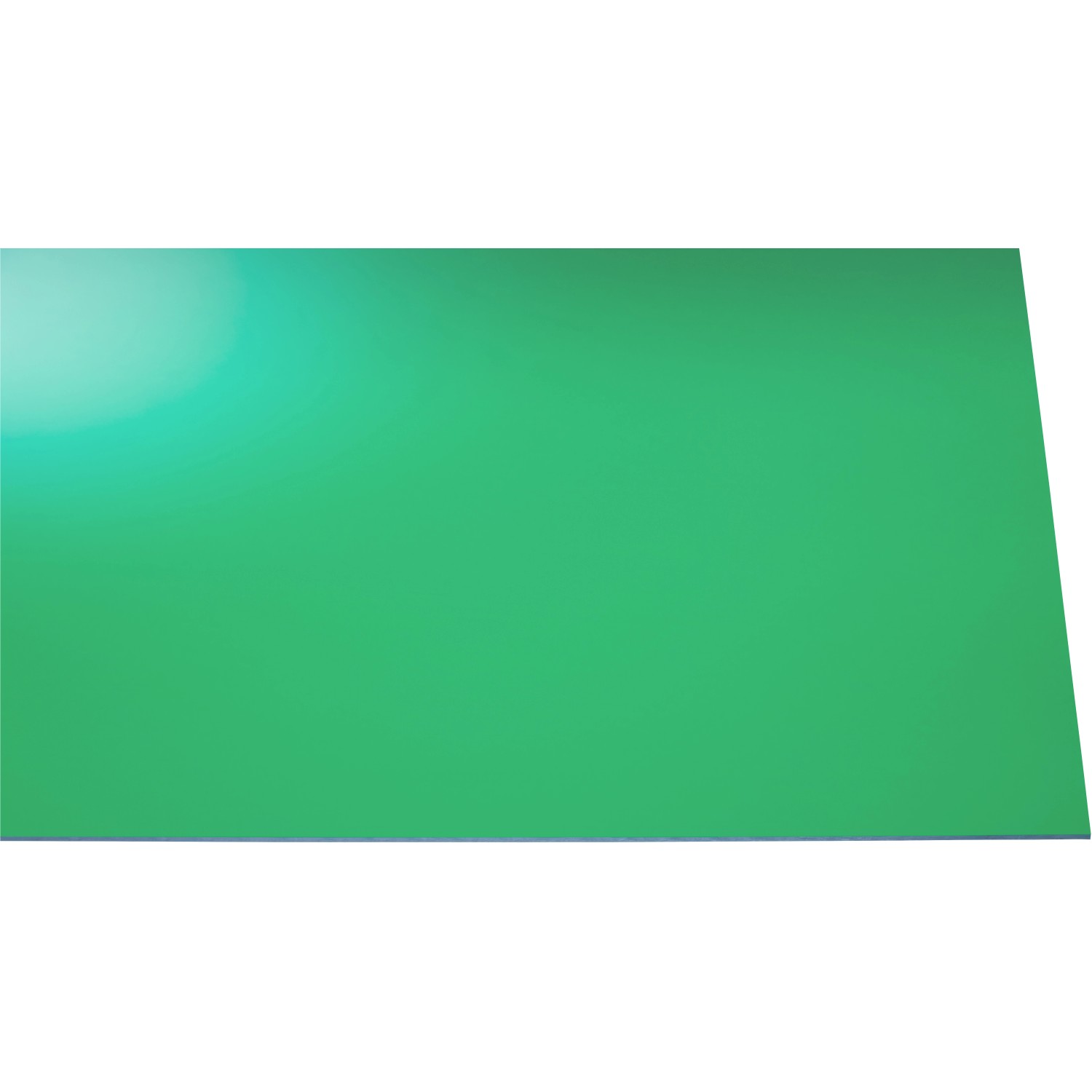Acryl Platte Eben 3 mm Glatt Grün 500 mm x 500 mm von Gutta