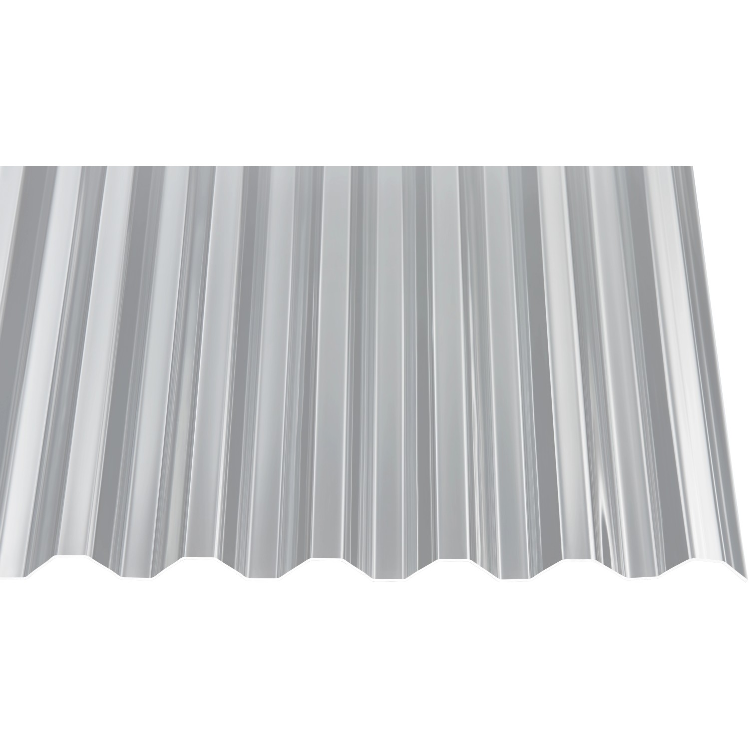 Acryl-Trapezplatte 1,5 mm sz 76/18 Transparent 2000 mm x 1045 mm Acryl-Trapezplatte 1,5 mm sz 76/18 Transparent 2000 mm x 1045 mm von Gutta