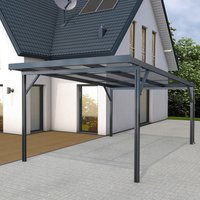 GUTTA Einzelcarport "Premium", Aluminium, 293,4 cm, anthrazit von Gutta