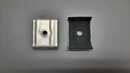 Gutta Alu Kalotten Profil 183/40 und 207/35 - Trapez - Alu blank - mit EPDM Mossdichtung - Bohrung 8 mm für Befestigung von Lichtplatten und Trapezbleche (20, 183/40) von Gutta