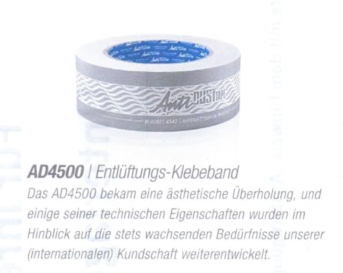 Gutta Anti-Dust Klebeband perforiert - Breite 42 mm - für den unteren und oberen Verschluß von Stegplatten 10, 16 und 25 mmmm (10 mtr.) von Gutta