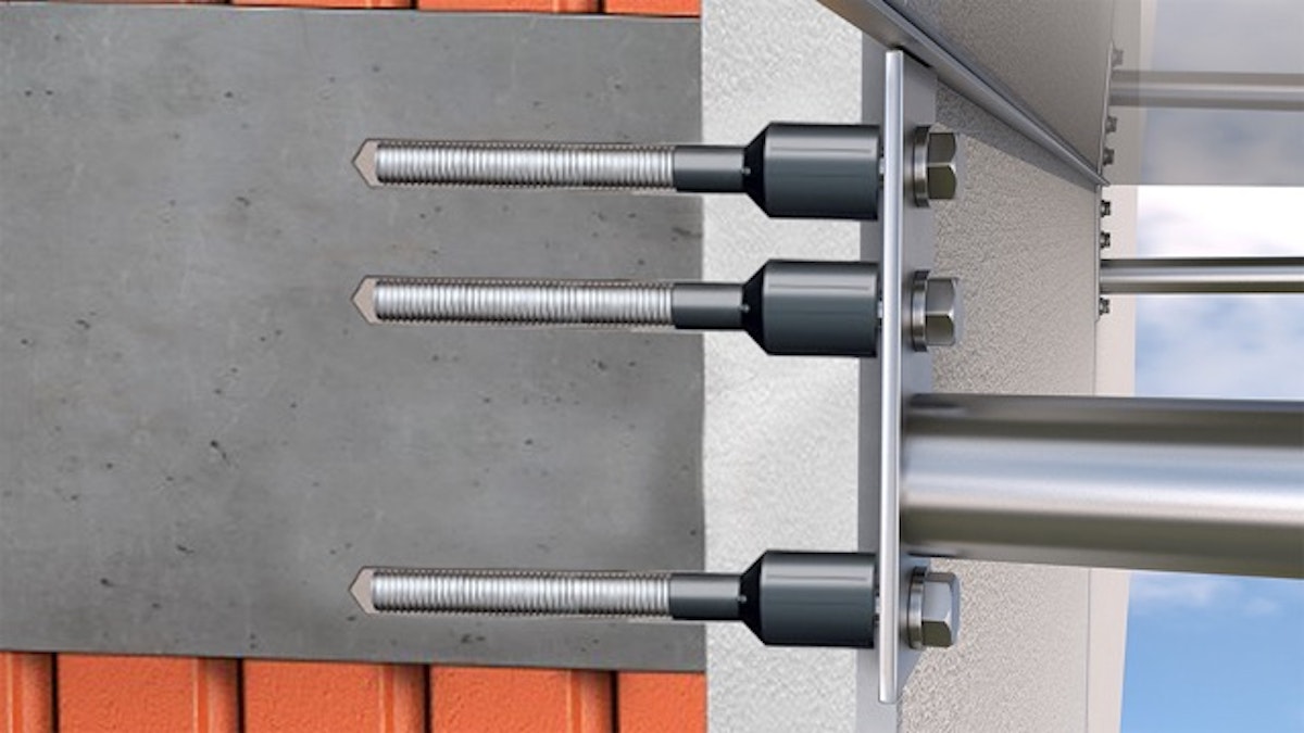 Gutta Befestigungsset für Beton mit Dämmung bis 25 cm (für 6 Bohrlöcher) Gutta Befestigungsset für Beton mit Dämmung bis 25 cm (für 6 Bohrlöcher) von Gutta