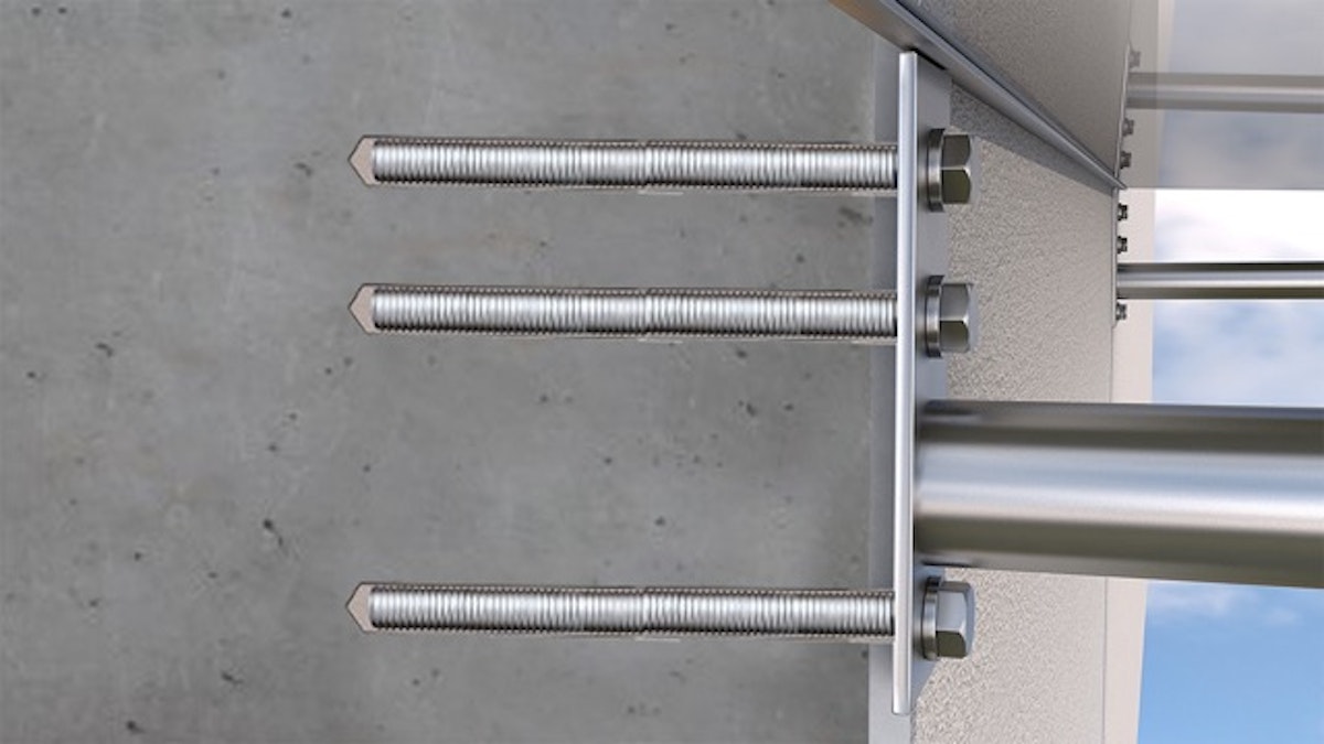 Gutta Befestigungsset für Beton ohne Dämmung (für 6 Bohrlöcher) Gutta Befestigungsset für Beton ohne Dämmung (für 6 Bohrlöcher) von Gutta