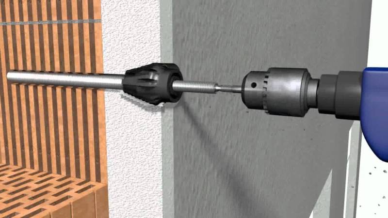 Gutta Befestigungsset für Porenbeton / Vollstein / Lochstein mit Dämmung bis 25 cm (für 6 Bohrlöcher) von Gutta