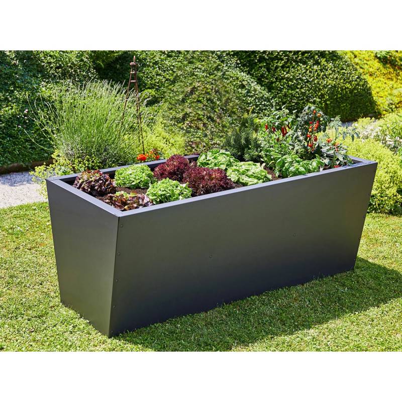 Gutta Hochbeet Valenta 150 Anthrazit 80 cm x 90 cm x 150 cm von Gutta