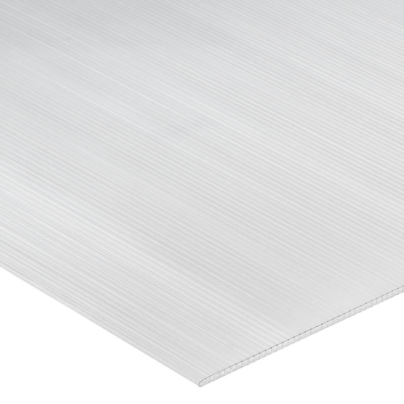 Gutta PC-Hohlkammerplatte transparent 250 x 98 x 1 cm von Gutta