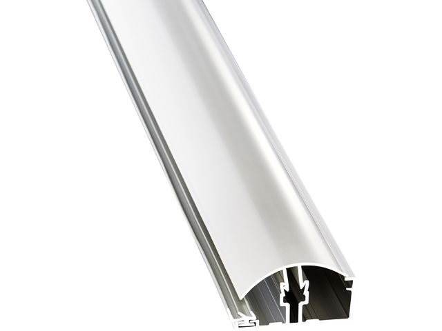 Gutta PVC Klemm-Randprofil 3000 mm weiß für 10, 16 mm Hohlkammerplatte von Gutta