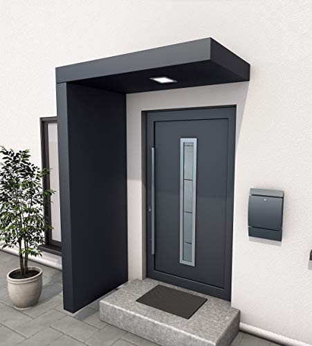 Gutta Rechteckvordach BS 160 Modern Aluminium Anthracite 160x90 cm 857500009 Gutta Rechteckvordach BS 160 Modern Aluminium Anthracite 160x90 cm 857500009 von Gutta