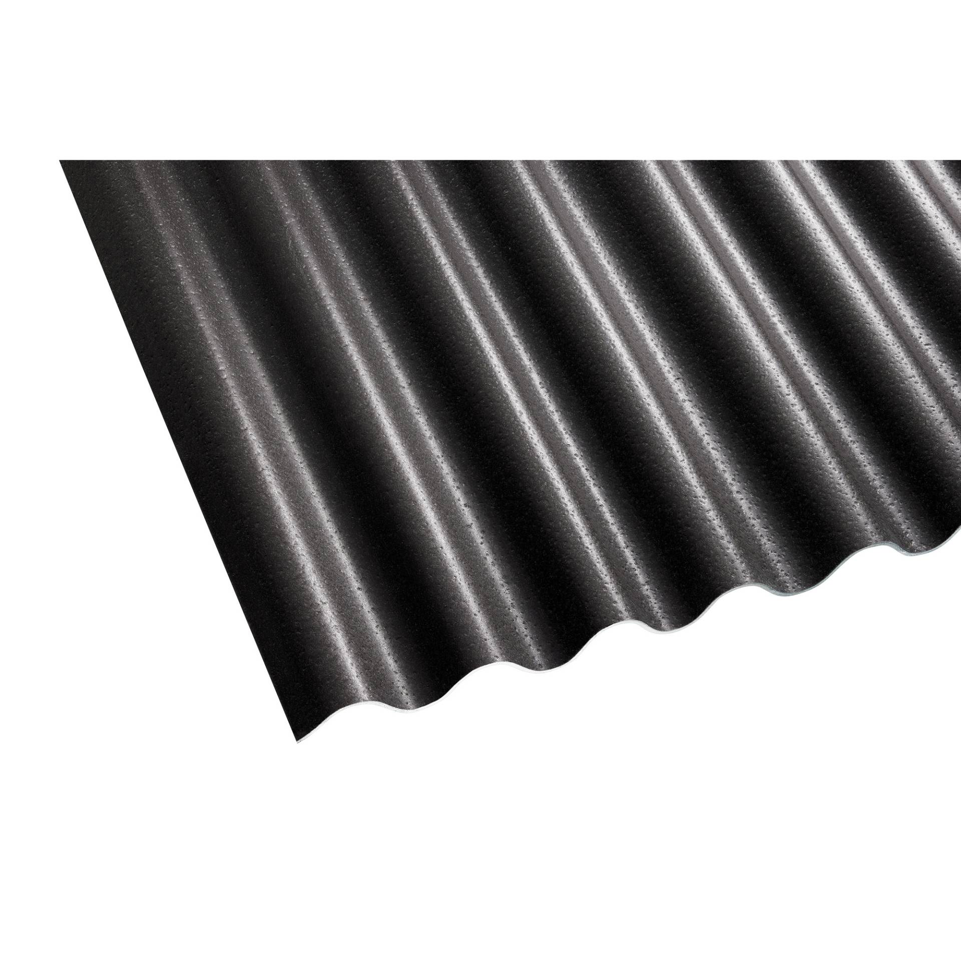 Gutta Shelltec-Wellplatte 'Sinus 95/34' schwarz 200 x 95 x 0,4 cm Gutta Shelltec-Wellplatte 'Sinus 95/34' schwarz 200 x 95 x 0,4 cm von Gutta