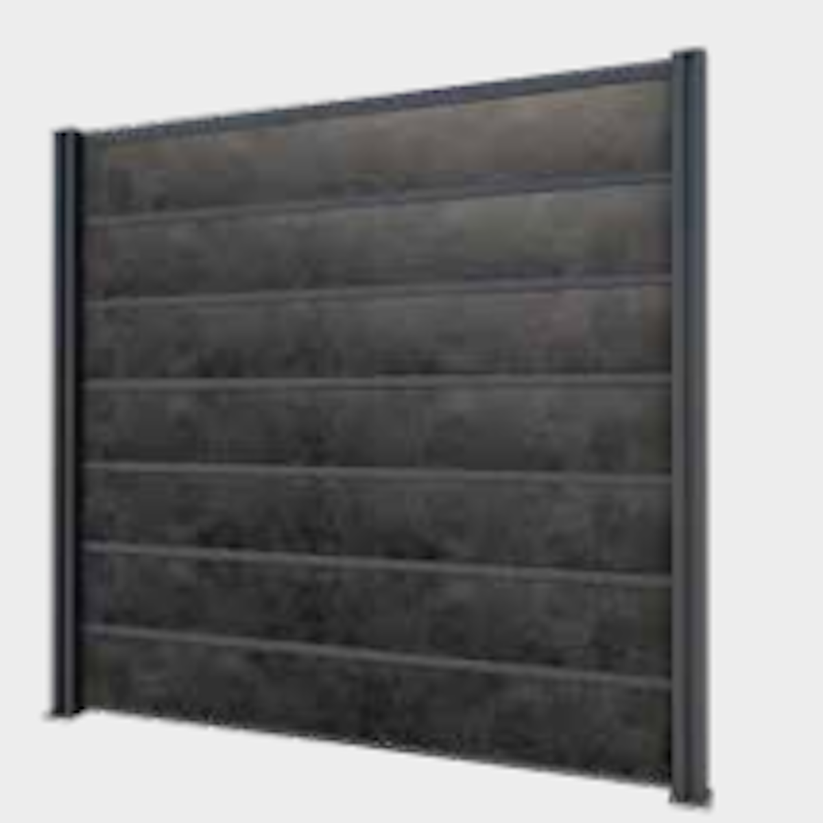 Gutta Sichtschutzzaun Erweiterung 194 x 186 cm Schichtstoffplatten Betonoptik anthrazit Anthrazit Gutta Sichtschutzzaun Erweiterung 194 x 186 cm Schichtstoffplatten Betonoptik anthrazit Anthrazit von Gutta