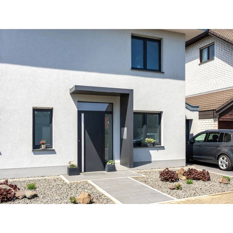 Gutta Rechteckvordach BS PLUS 160 Seite Rechts BK Edelstahl Vorbereitung Klingel Gutta Rechteckvordach BS PLUS 160 Seite Rechts BK Edelstahl Vorbereitung Klingel von Gutta