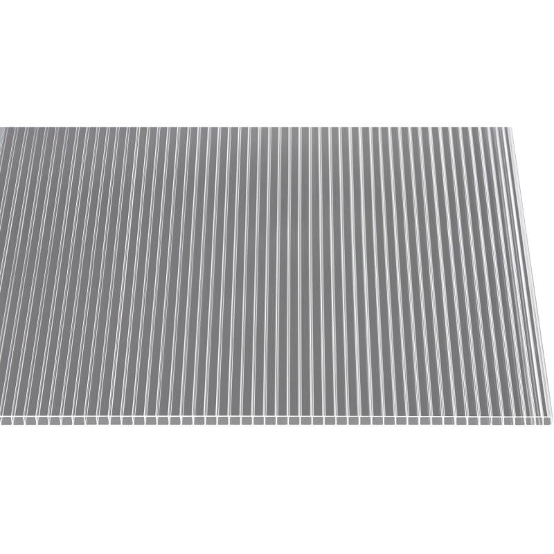 Hohlkammerplatte 10 mm Transparent 200 cm x 105 cm von Gutta