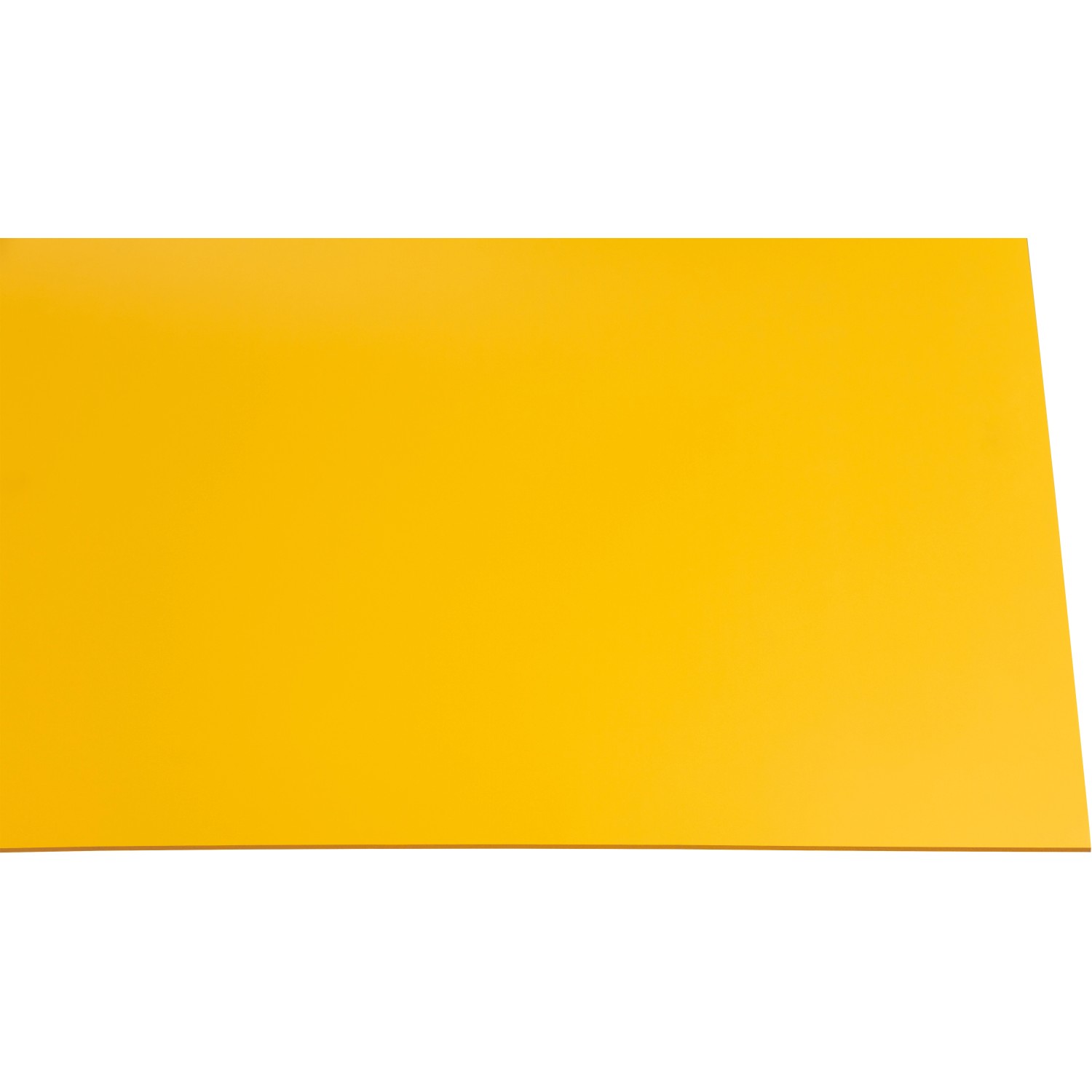 Kunststoffplatte Guttagliss Hobbycolor Gelb 50 cm x 125 cm von Gutta