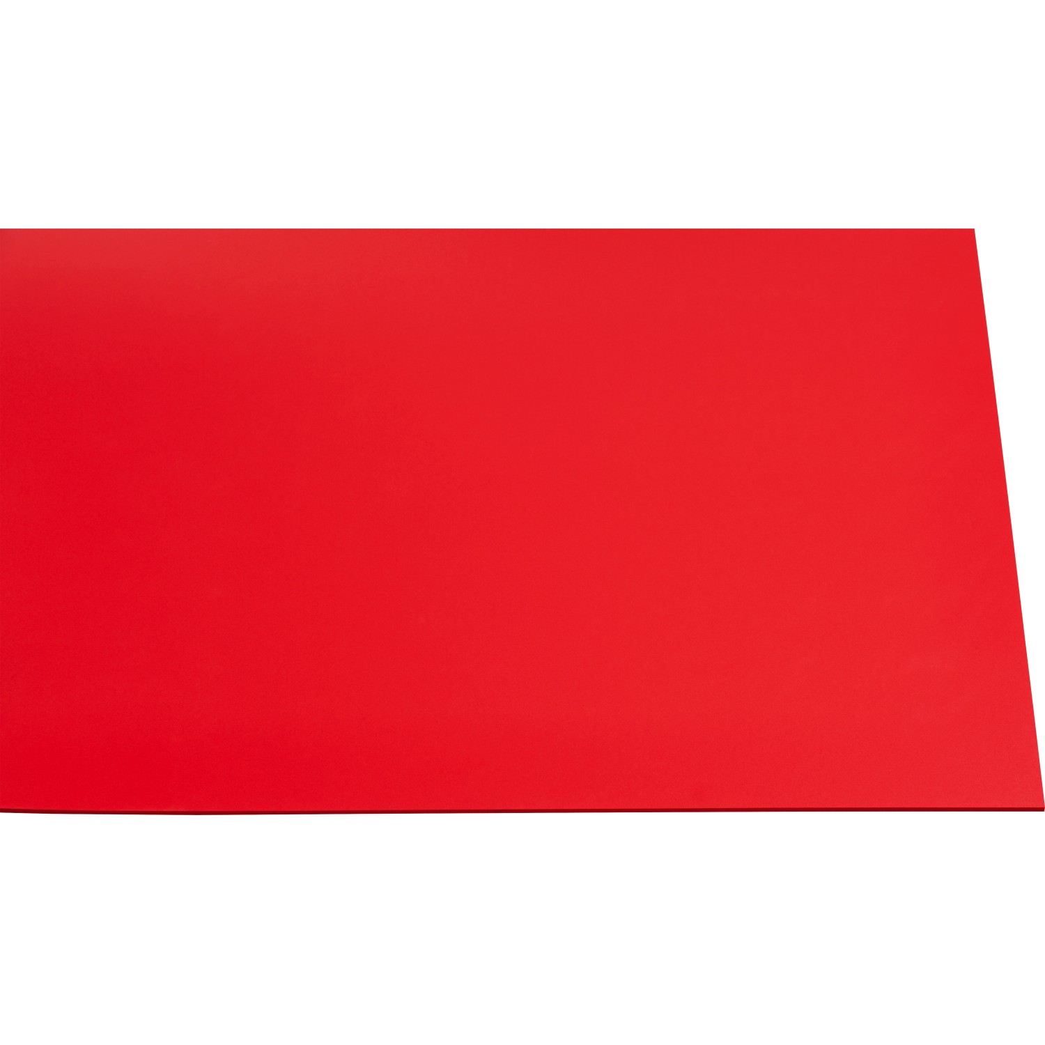 Kunststoffplatte Guttagliss Hobbycolor Rot 50 cm x 125 cm von Gutta