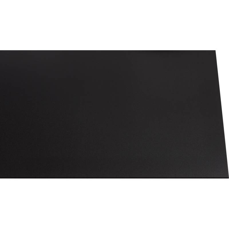 Kunststoffplatte Guttagliss Hobbycolor Schwarz 50 cm x 125 cm von Gutta