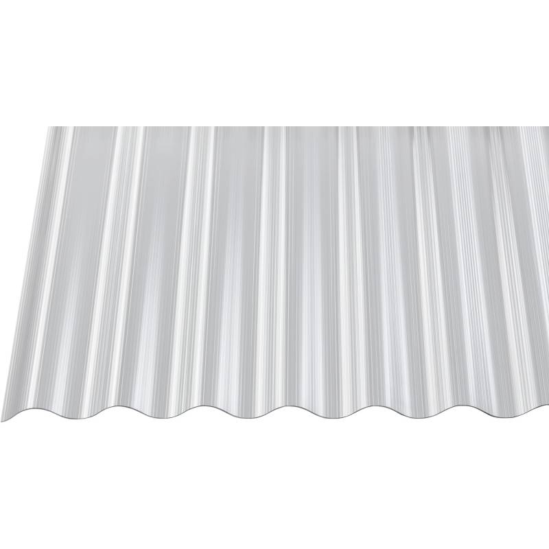 PC Wellplatte Sinus 76/18 gerillt Klar 1,4 mm 6000 mm x 900 mm von Gutta