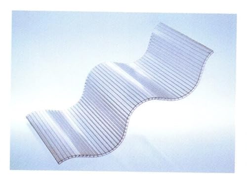 Polycarbonat Hohlkammerplatten Profil 177/51 passend zu Faserzementplatten - Wellzementplatten - Lichtelemente in Faserzementdächern (1250 P5) von Gutta
