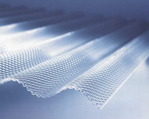 Polycarbonat Wellplatten Lichtplatten Profil 76/18 - Sinus (Welle) - Wabe klar, bronce u. graphit - Stärke 2,8 mm - UV beständig - uneingeschränkt hagelfest - ab 24,90 Euro/m² (graphit, 3500) von Gutta