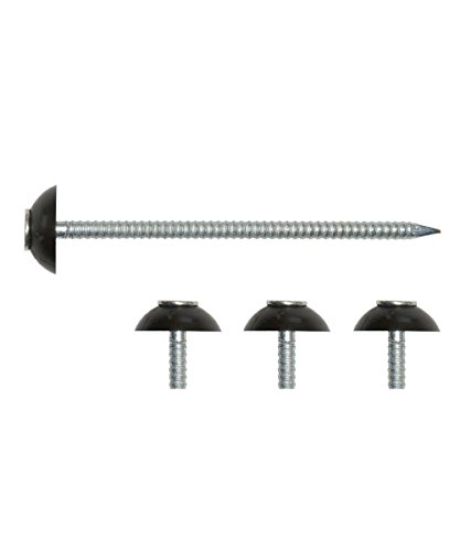 Super-S Nägel für Bitumenwellplatten 2,8x70 mm Schwarz Pack 200 Stück von Gutta