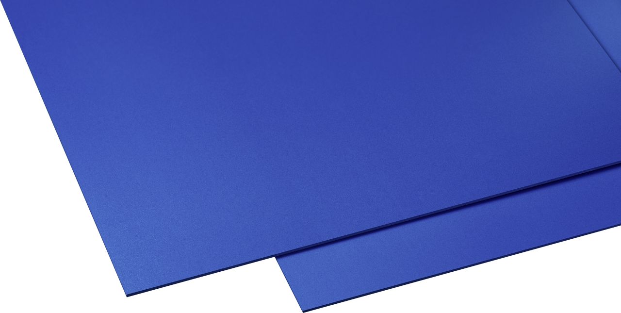 Gutta Hartschaumplatte 50 x 100 cm, 3 mm, blau von Gutta