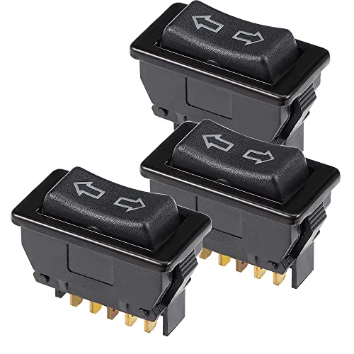 GUUZI 3 Stück 5-poliger 12V 20A/24V 10A Autofensterschalter Steuerung des Elektrischen Fensterhebers RV Slide Out Momentan Wippschalter GUUZI 3 Stück 5-poliger 12V 20A/24V 10A Autofensterschalter Steuerung des Elektrischen Fensterhebers RV Slide Out Momentan Wippschalter von Guuzi