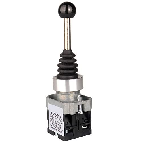 Guuzi 2NO 2-Positionen Joystick-Verriegelungsschalter Selbstsperrender Monolever-Joystick-Schalter Ersatz für XD2PA22CR Befestigungslochdurchmesser 22mm Guuzi 2NO 2-Positionen Joystick-Verriegelungsschalter Selbstsperrender Monolever-Joystick-Schalter Ersatz für XD2PA22CR Befestigungslochdurchmesser 22mm von Guuzi