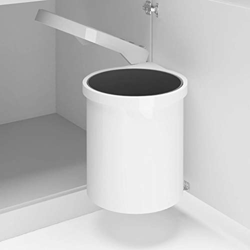 GuyAna Küchen-Einbau-Mülleimer Kunststoff 12 L EinbaumüLleimer KüChe MüLleimer FüR Schrank von GuyAna