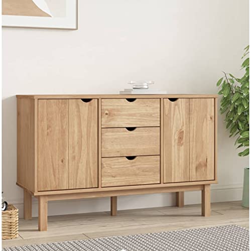 GuyAna Sideboard OTTA 113,5x43x73 cm Kommode Kiefer Gelaugt Geölt Kommode Kiefer von GuyAna